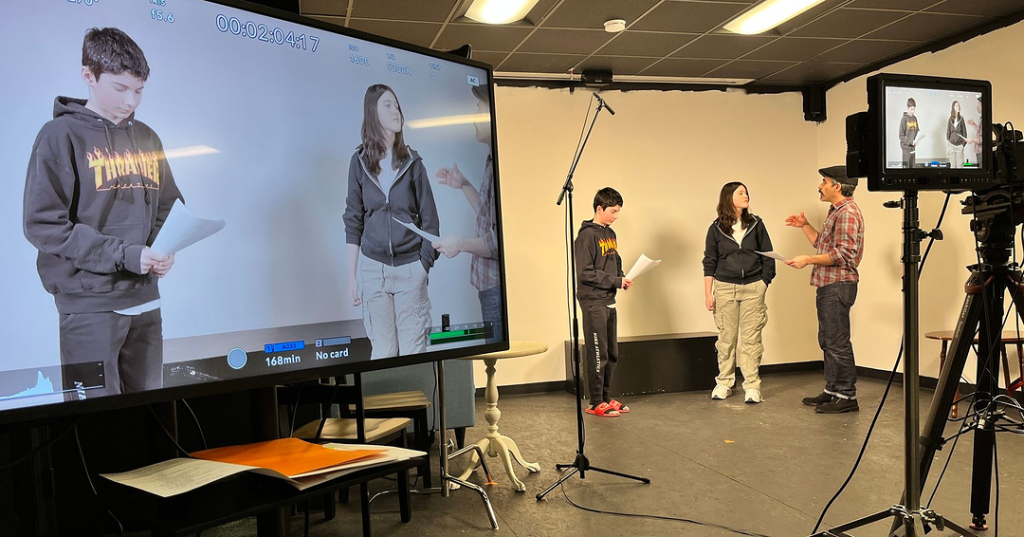 Teaching at Constellation — Acting on Camera for Teens